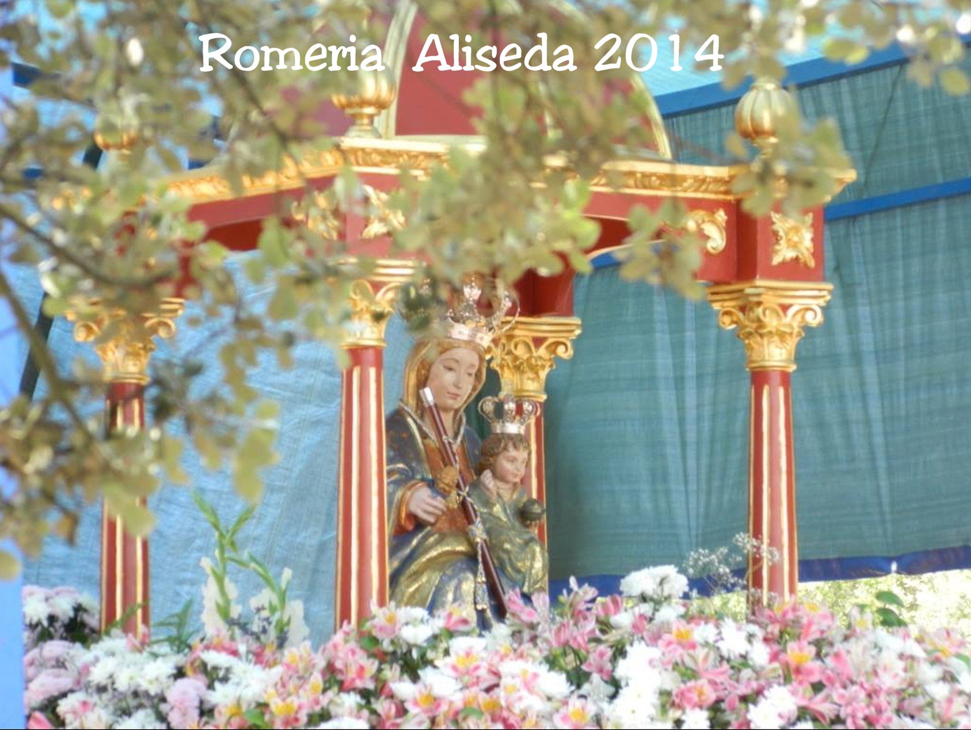 Romería en honor a la Virgen de la Aliseda 2014 Cumbres de San Bartolomé